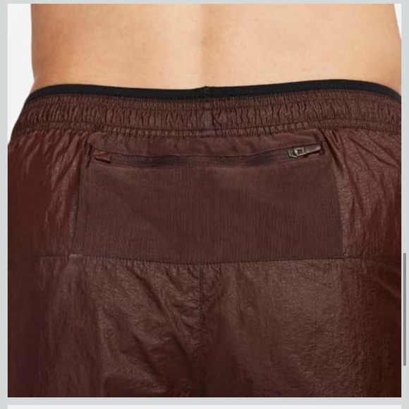 Nike Men's Nike Running Division Repel Dark Brown Athletic Shorts - Picture 5 of 7